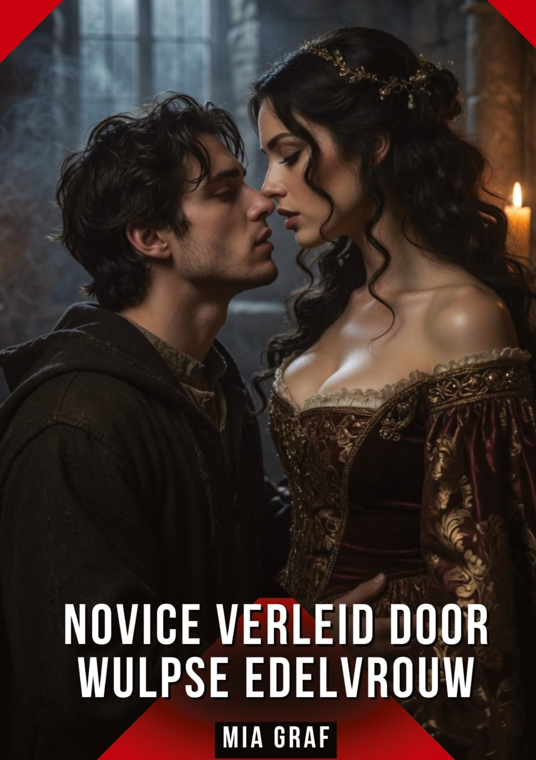Novice verleid door wulpse edelvrouw