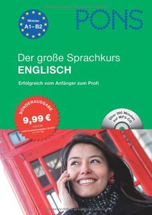 PONS Der große Sprachkurs Englisch. Buch mit Audio-CD (MP3) | Buch | Zustand gut
