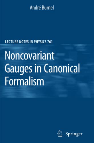 Noncovariant Gauges in Canonical Formalism