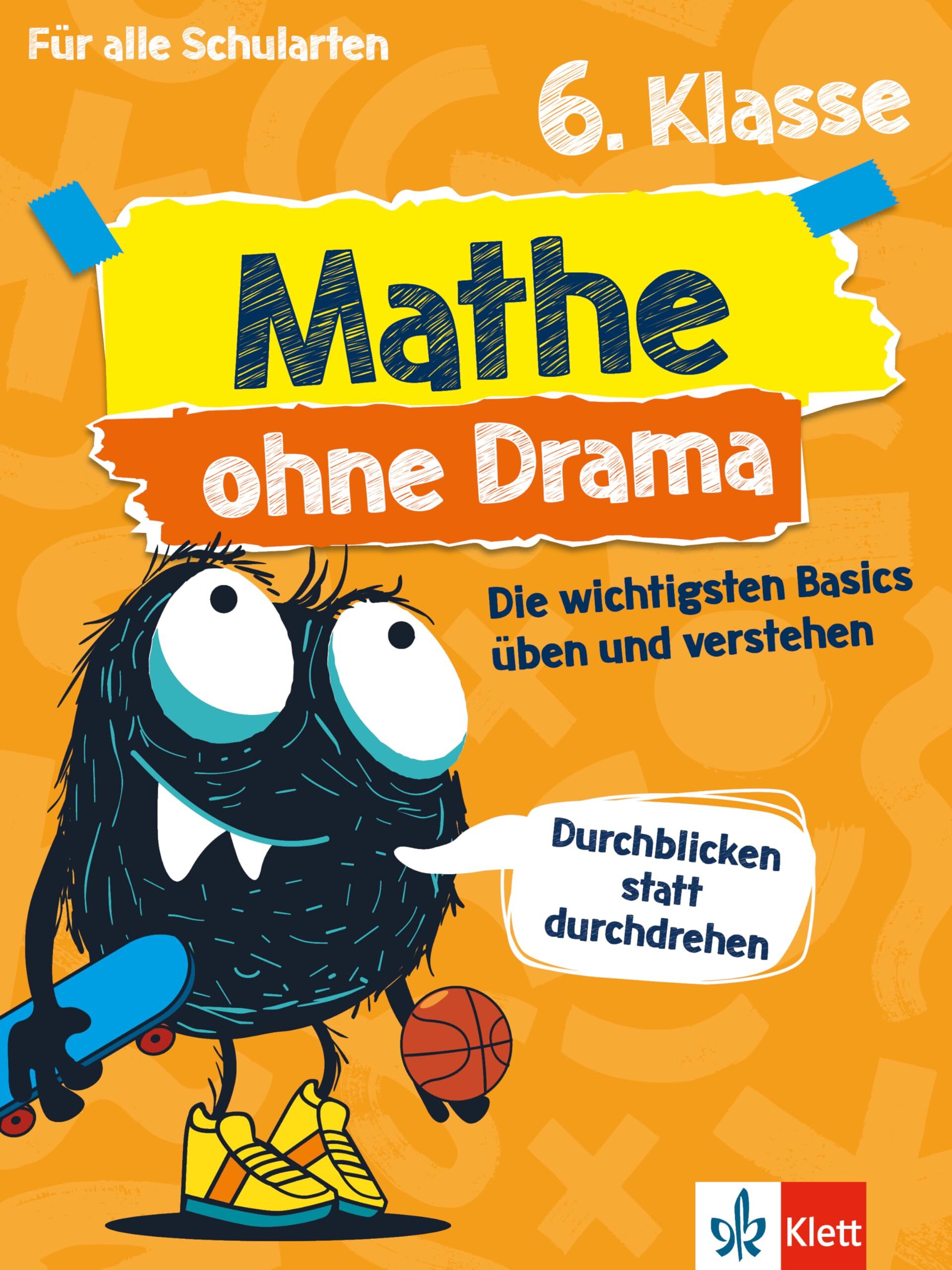 Mathe ohne Drama 6. Klasse - Neuware