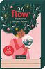 24 Flow-Momente für den Advent: 24 schöne Postkarten | Illustrierte Karten in Flow-Design mit Holzständer