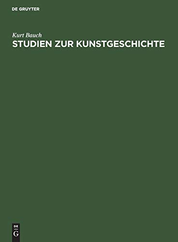 Studien zur Kunstgeschichte