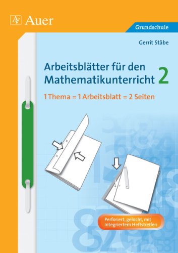 Arbeitsblätter für den Mathematikunterricht (Grundschule) Tl2 2 Schuljahr - Stäbe Gerrit Geheftet