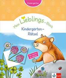 Klett Mein Lieblings-Block Kindergarten-Rätsel - Kindergarten ab 3 Jahren. Das kannst du alleine!