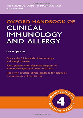 Oxford Handbook of Clinical Immunology and Allergy - Gavin Spickett Kartoniert (TB)