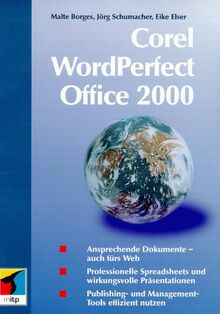 Corel WordPerfect Office 2000, m. CD-ROM