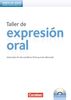 Punto de vista - Materialien für Lehrer/innen: B1 - Taller de expresión oral: Lehrerheft mit CD-ROM