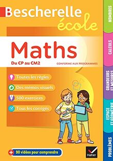 Bescherelle école maths : du CP au CM2 : conforme aux programmes