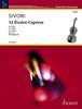 12 Études-Caprices: op. 25. Violine solo. (Essential Exercises)