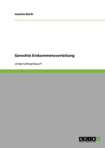 Gerechte Einkommensverteilung