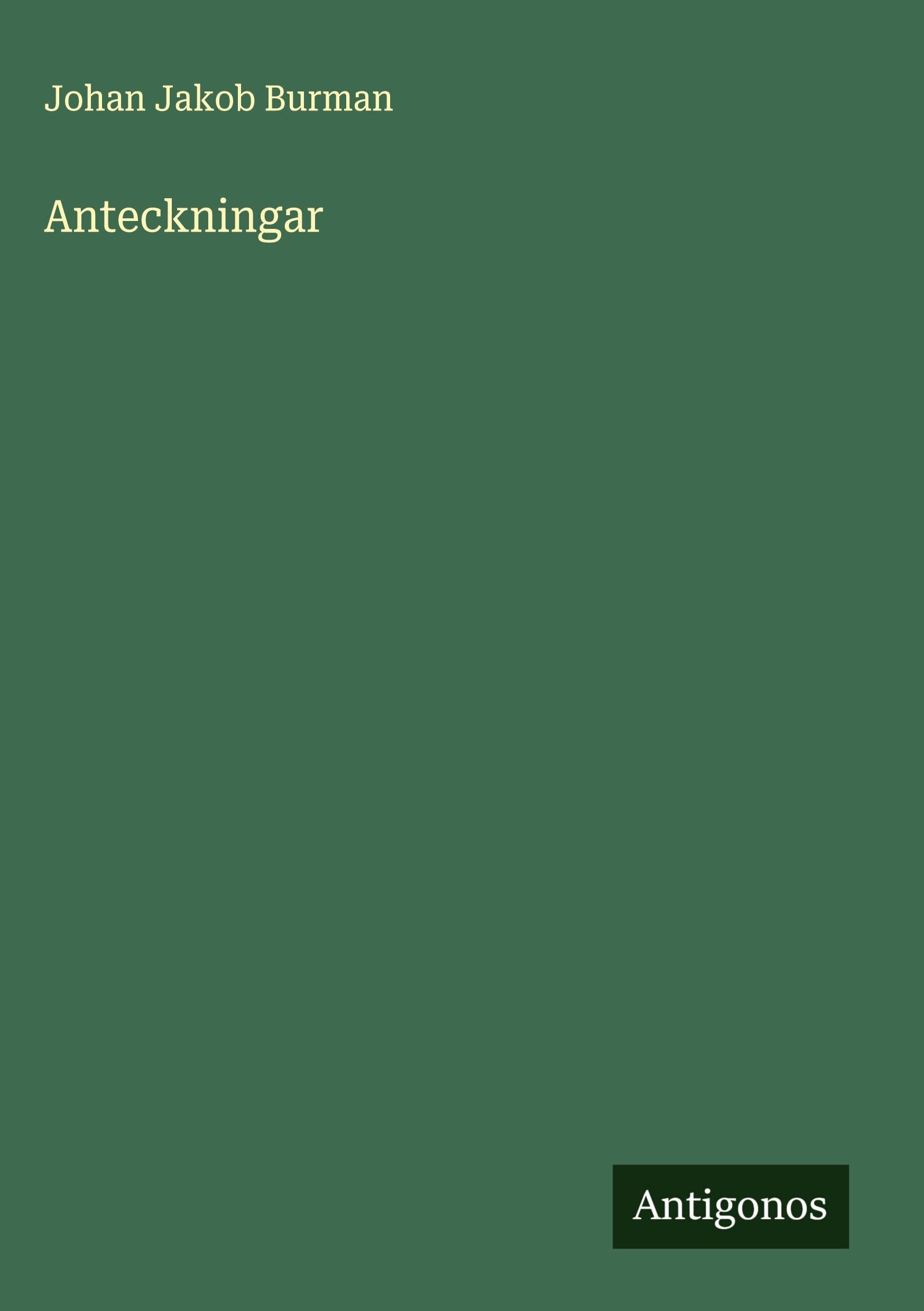 Anteckningar