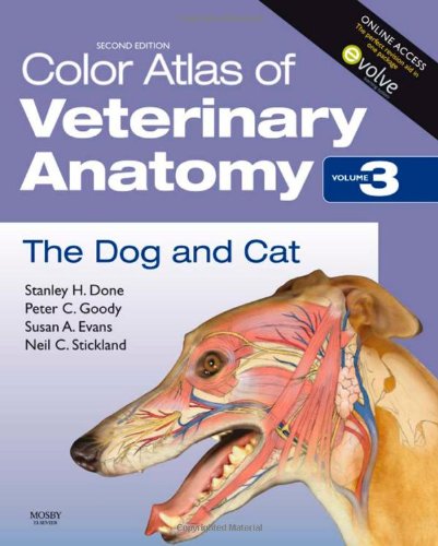 Done, Stanley H. Color Atlas Of Veterinary Anatomy 3, The Dog And Cat