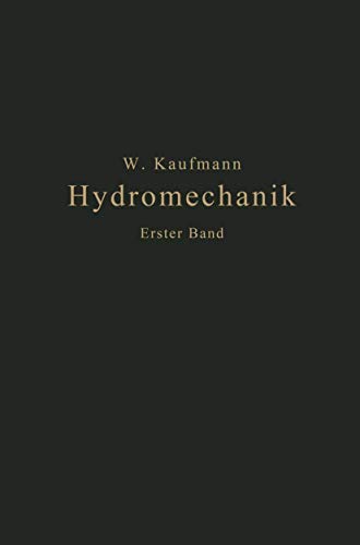 Einführung in die Lehre vom Gleichgewicht und von der Bewegung der Flüssigkeiten