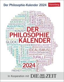 Der Philosophie-Kalender Tagesabreißkalender 2024