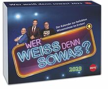 Wer weiß denn sowas? Tagesabreißkalender 2023 - mit Kai Pflaume - kultiger Tischkalender - perforierte Seiten - zum Aufstellen oder Aufhängen - 320 Seiten - 14 x 11 cm