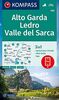 KOMPASS Wanderkarte Alto Garda, Ledro, Valle del Sarca: 3in1 Wanderkarte 1:25000 mit Aktiv Guide inklusive Karte zur offline Verwendung in der ... (KOMPASS-Wanderkarten, Band 96)