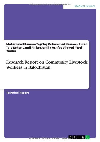 Research Report on Community Livestock Workers in Balochistan