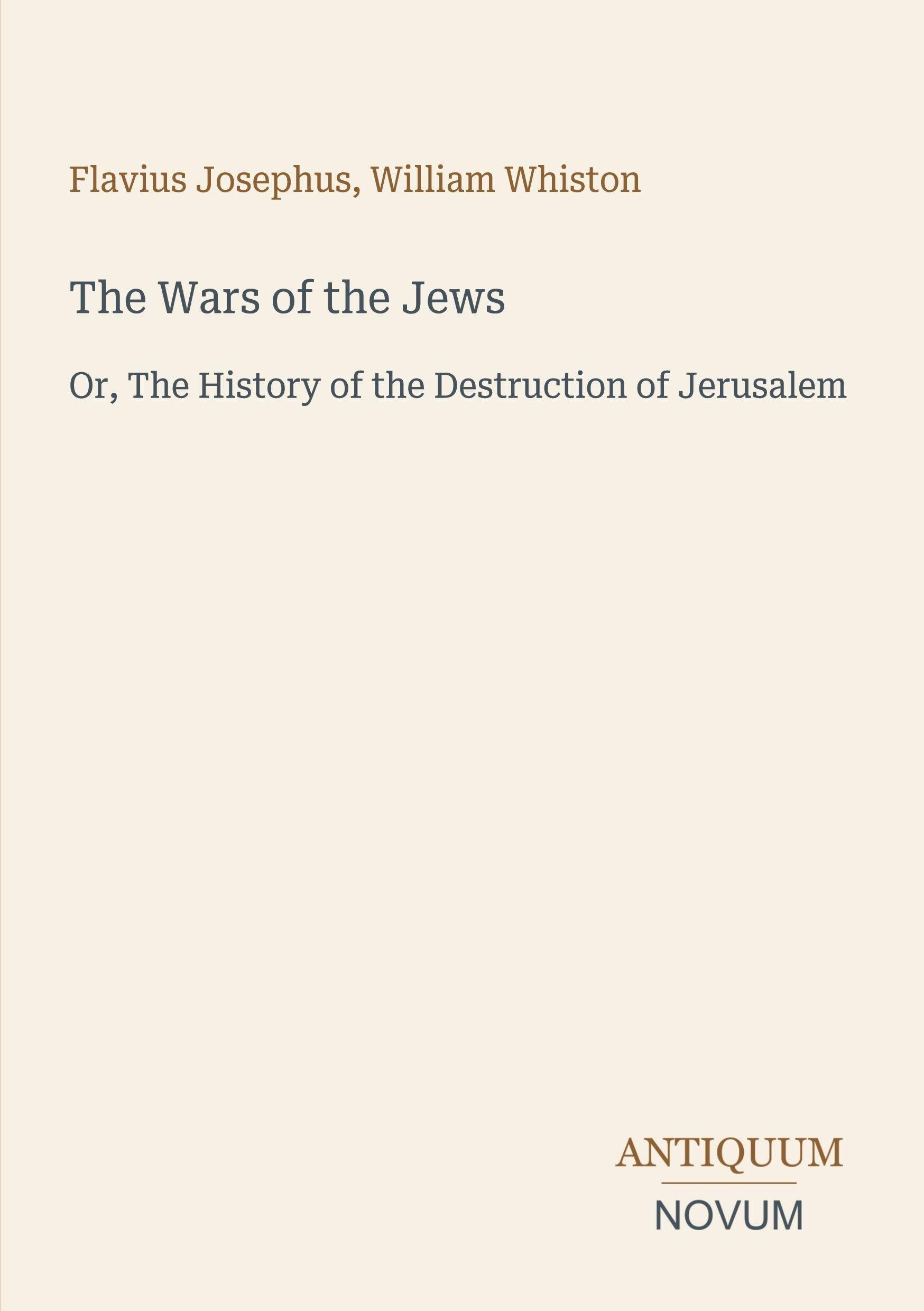 The Wars of the Jews