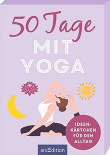 50 Tage mit Yoga. Ideenkärtchen für den Alltag