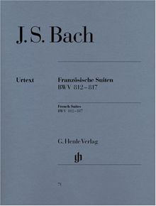 Französische Suiten Bwv 812-817. Klavier