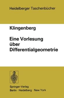 Eine Vorlesung über Differentialgeometrie (Heidelberger Taschenbücher)