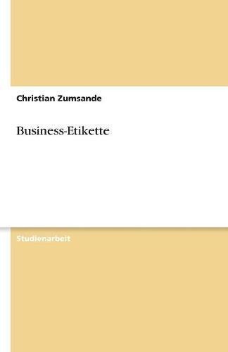 Business-Etikette