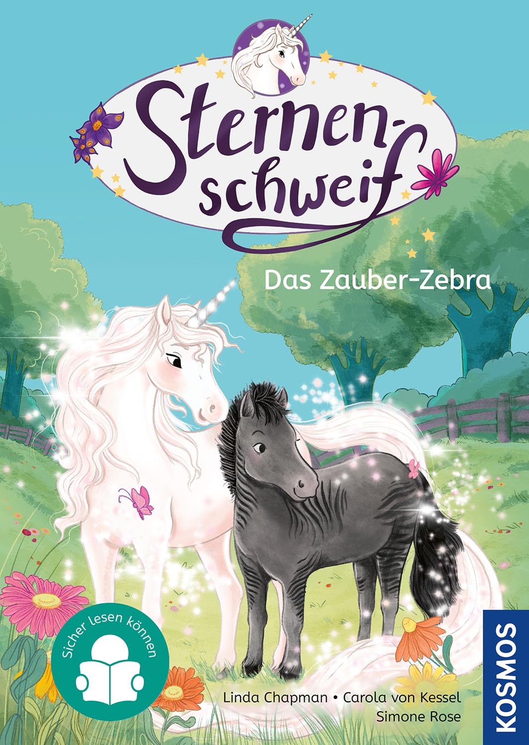 Sternenschweif, 3, Das Zauber-Zebra: Sicher lesen können - Kinderbuch ab 7 Jahren - magische Einhorngeschichten mit Sternenschweif
