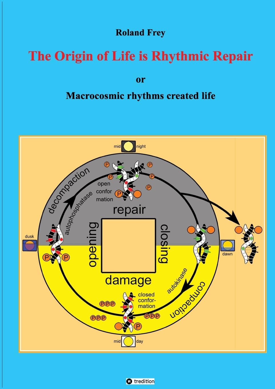 The origin of life is rhythmic repair or Macrocosmic rhythms created life: To survive, complementary primordial life molecules had to become ... macrocosmic environmental rhythms on Earth
