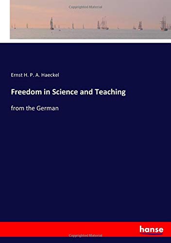 Freedom in Science and Teaching: from the German