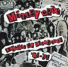 Decade of Decadence de Mötley Crüe | CD | état très bon