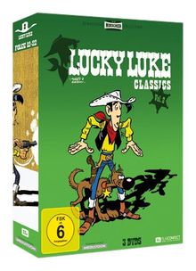 Lucky Luke Classics - Vol. 2, Folge 12-22 (Remastered Widescreen Collection inkl. Comic im Pocket-Size-Format) [3 DVDs]