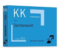 Karteikarten Sachenrecht