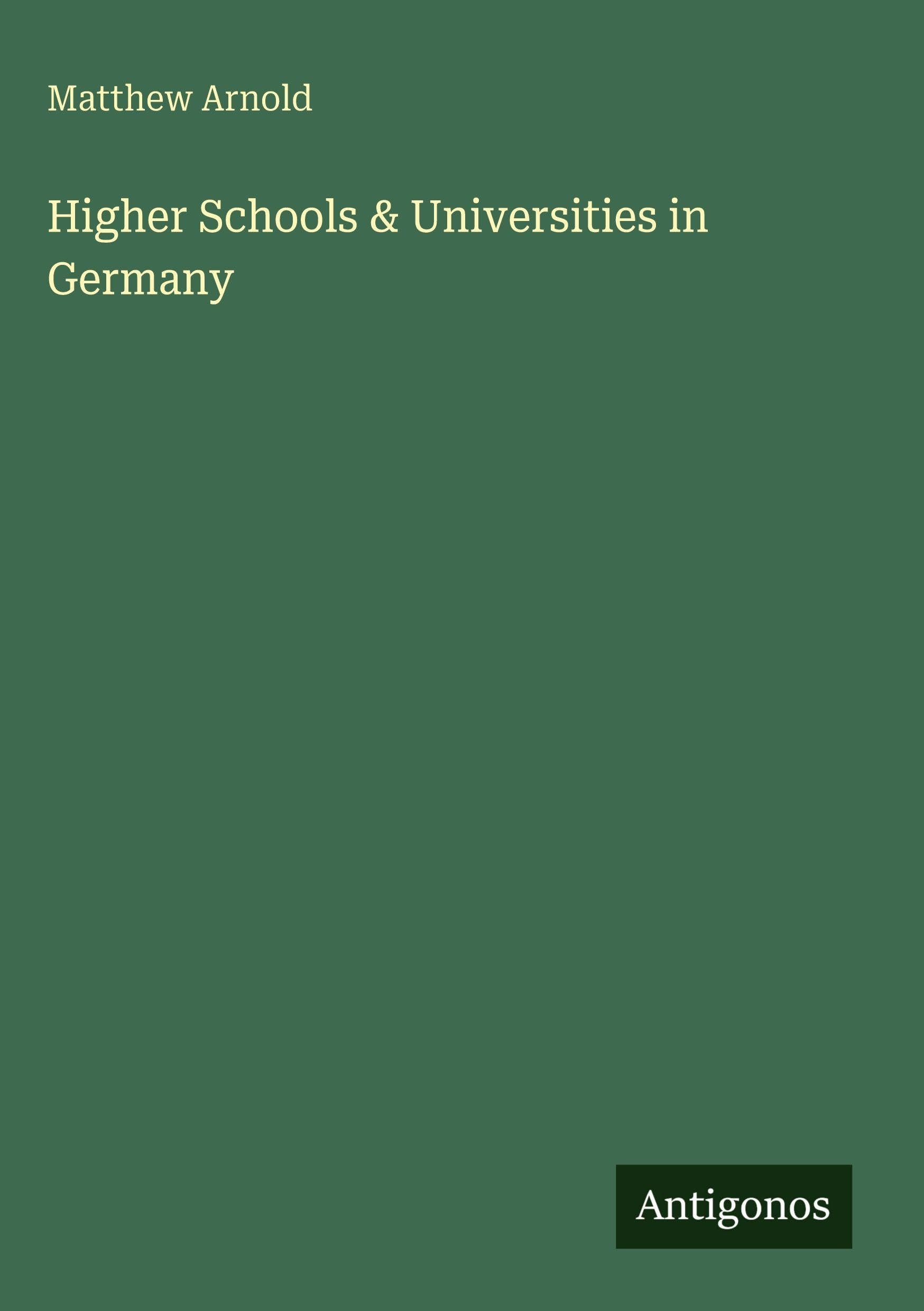 Higher Schools & Universities in Germany