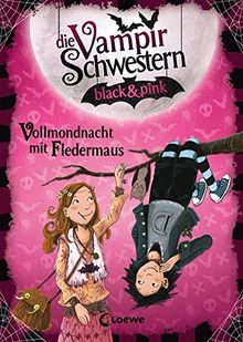 Die Vampirschwestern black & pink - Vollmondnacht mit Fledermaus