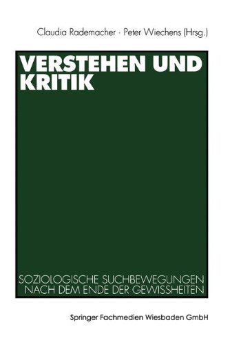Verstehen und Kritik