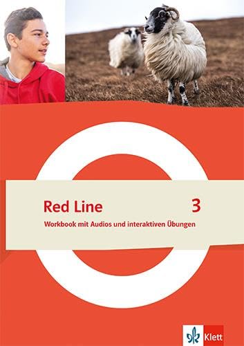 Red Line 3: Workbook mit Audios und interaktiven Übungen Klasse 7 (Red Line. Ausgabe ab 2022)