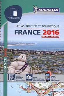 France 2016 : atlas routier et touristique : le compact