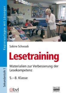 Lesetraining, 5.-8. Klasse