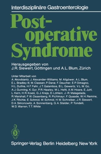 Postoperative Syndrome (Interdisziplinäre Gastroenterologie)