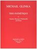 Trio Pathétique für Klarinette, Fagott (Cello) und Klavier (MR 1083)