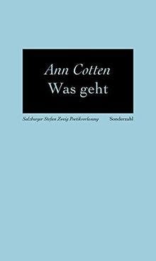 Was geht: Salzburger Stefan Zweig Poetikvorlesungen