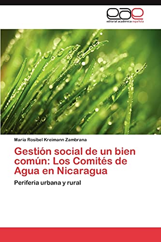 Gestión social de un bien común: Los Comités de Agua en Nicaragua: Periferia urbana y rural