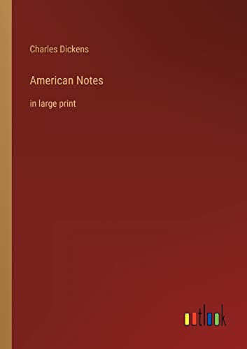 American Notes: in large print