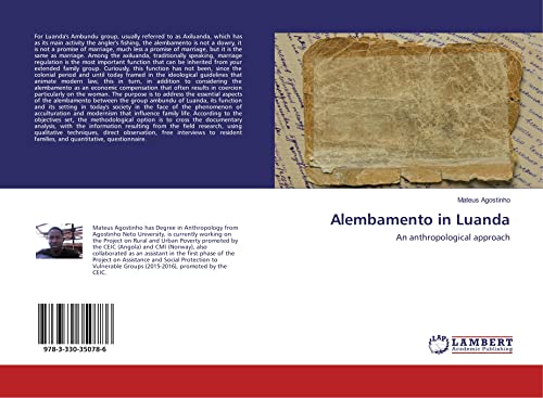 Alembamento in Luanda: An anthropological approach