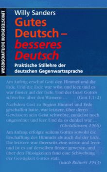 Gutes Deutsch, besseres Deutsch