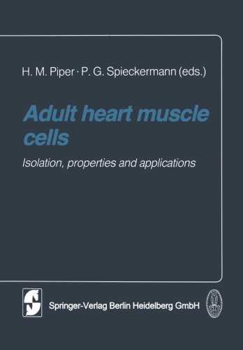 Adult heart muscle cells: Isolation, properties and applications