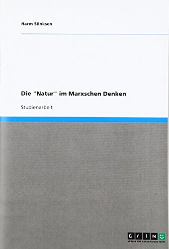Die Natur im Marxschen Denken