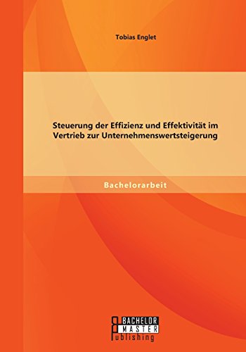 Steuerung der Effizienz und Effektivität im Vertrieb zur Unternehmenswertsteigerung