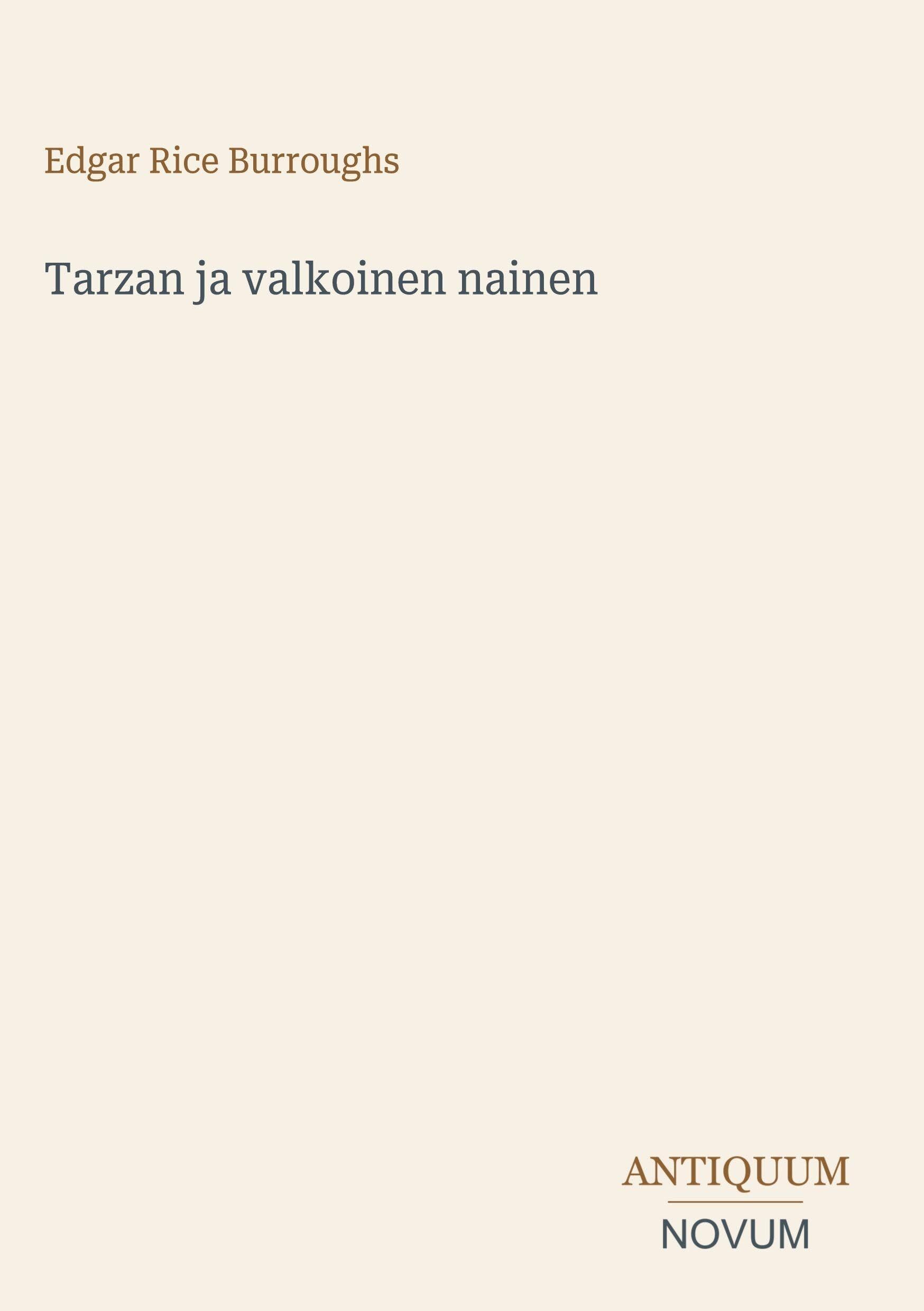Tarzan ja valkoinen nainen