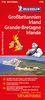 Michelin Großbritannien / Irland: Straßen- und Tourismuskarte (Michelin Nationalkarte)
